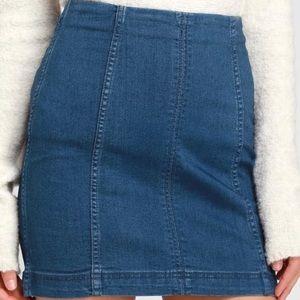 Modern femme free people skirt